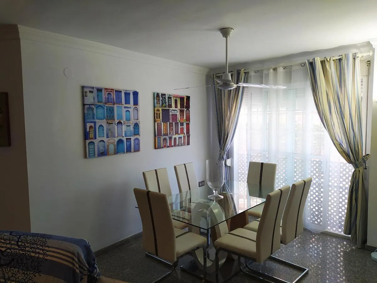 La Carihuela, 1ª Linea, Playa, Fire Stick Amazon, Parking, 2 Dorm, 5 Pers Apartment Torremolinos 0*,